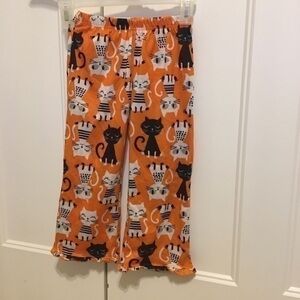 Carters Girls size 5 cat pajama bottoms NWOT
